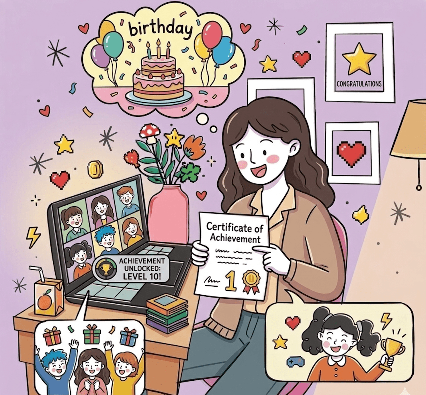 Students engaged in learning